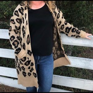 Animal print Cardigan